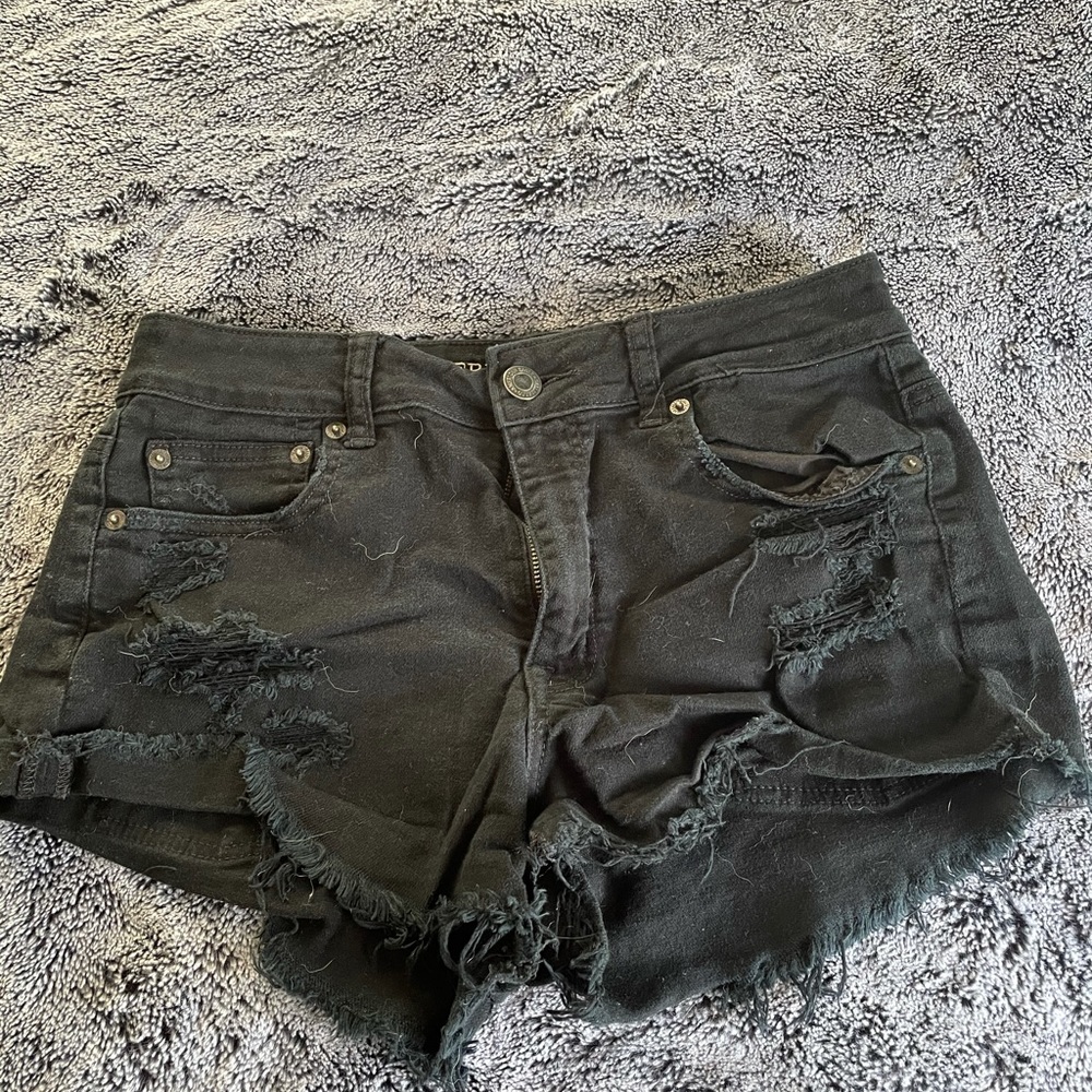 Black American Eagle shorts